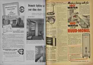 Better Homes & Gardens September 1951 Magazine Article: Page 186