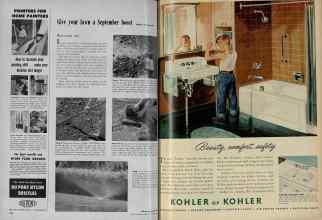 Better Homes & Gardens September 1951 Magazine Article: Page 208