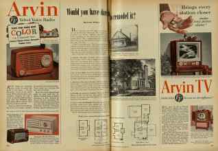 Better Homes & Gardens September 1951 Magazine Article: Would you have dared to to remodel it?