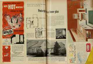 Better Homes & Gardens September 1951 Magazine Article: Postscrift to a house plan