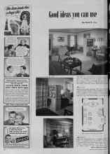 Better Homes & Gardens October 1951 Magazine Article: COLGATE RIBBON DENTAL CREAM