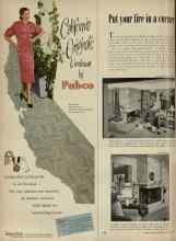 Better Homes & Gardens October 1951 Magazine Article: Put your fire in a corner