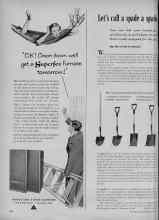 Better Homes & Gardens October 1951 Magazine Article: Let's call a spade a spade