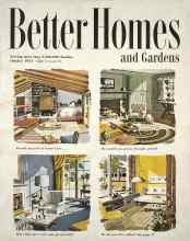 Better Homes & Gardens October 1951 Magazine Cover