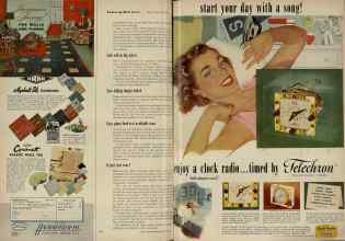 Better Homes & Gardens October 1951 Magazine Article: Page 34