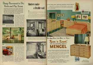 Better Homes & Gardens October 1951 Magazine Article: Page 48