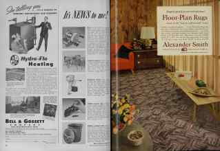 Better Homes & Gardens October 1951 Magazine Article: Page 52