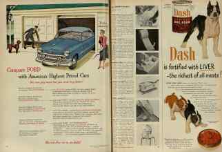 Better Homes & Gardens October 1951 Magazine Article: Page 54