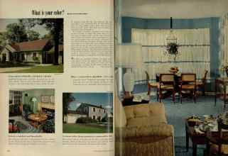 Better Homes & Gardens October 1951 Magazine Article: Page 58