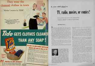 Better Homes & Gardens October 1951 Magazine Article: Page 124