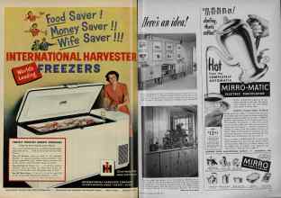 Better Homes & Gardens October 1951 Magazine Article: Page 134