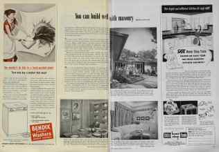 Better Homes & Gardens October 1951 Magazine Article: Page 144