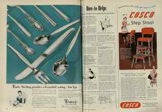 Better Homes & Gardens October 1951 Magazine Article: Page 156
