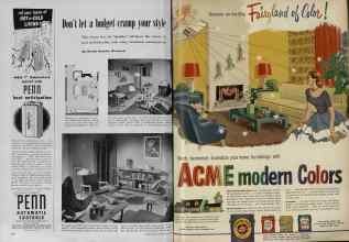 Better Homes & Gardens October 1951 Magazine Article: Page 158