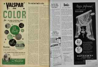 Better Homes & Gardens October 1951 Magazine Article: Page 168