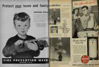 Better Homes & Gardens October 1951 Magazine Article: Page 170