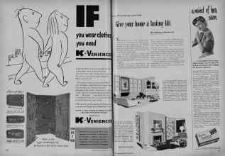 Better Homes & Gardens October 1951 Magazine Article: Page 180