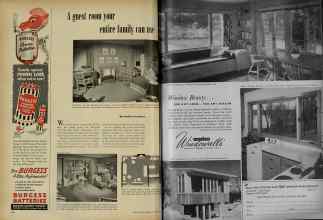 Better Homes & Gardens October 1951 Magazine Article: Page 186