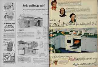 Better Homes & Gardens October 1951 Magazine Article: Page 204