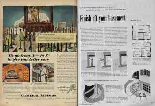 Better Homes & Gardens October 1951 Magazine Article: Page 222