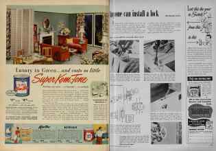 Better Homes & Gardens October 1951 Magazine Article: Page 258