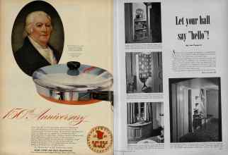Better Homes & Gardens October 1951 Magazine Article: Page 266