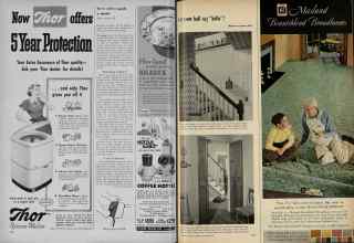 Better Homes & Gardens October 1951 Magazine Article: Page 270