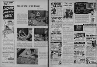 Better Homes & Gardens October 1951 Magazine Article: Page 320