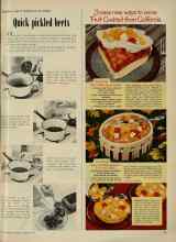 Better Homes & Gardens November 1951 Magazine Article: Quick pickled beets