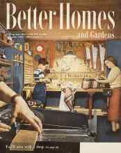 Better Homes & Gardens November 1951 Magazine Cover