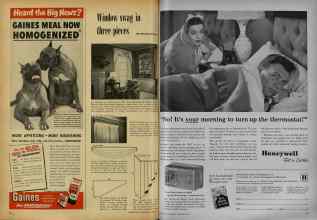 Better Homes & Gardens November 1951 Magazine Article: Page 12