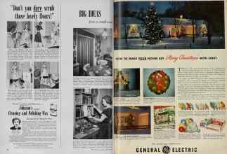 Better Homes & Gardens November 1951 Magazine Article: Page 22
