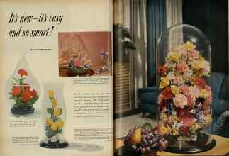 Better Homes & Gardens November 1951 Magazine Article: It's new--it's easy and so smart!