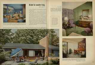 Better Homes & Gardens November 1951 Magazine Article: Page 74