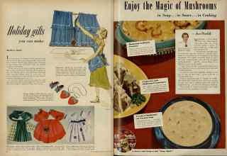 Better Homes & Gardens November 1951 Magazine Article: Page 78