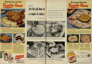 Better Homes & Gardens November 1951 Magazine Article: Get the job done in a couple of shakes