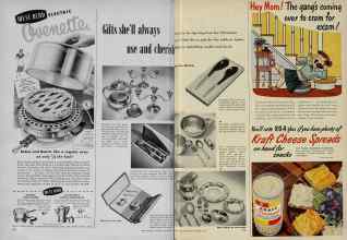 Better Homes & Gardens November 1951 Magazine Article: Gifts she'll always use and cherish