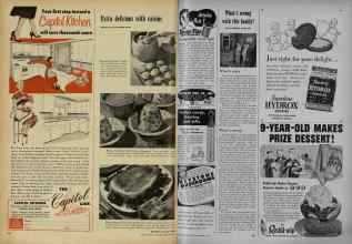 Better Homes & Gardens November 1951 Magazine Article: Page 180