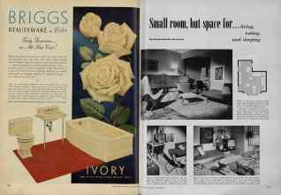 Better Homes & Gardens November 1951 Magazine Article: Page 196