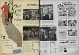 Better Homes & Gardens November 1951 Magazine Article: Page 208