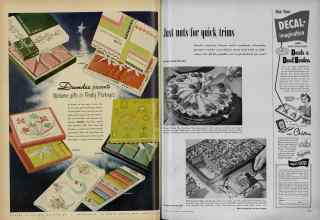Better Homes & Gardens November 1951 Magazine Article: Page 212