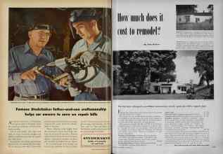Better Homes & Gardens November 1951 Magazine Article: Page 222