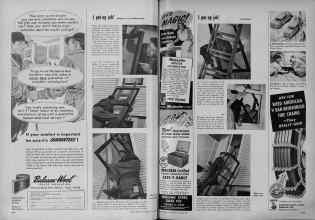 Better Homes & Gardens November 1951 Magazine Article: Page 244
