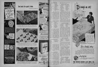 Better Homes & Gardens November 1951 Magazine Article: Page 252