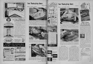 Better Homes & Gardens November 1951 Magazine Article: Page 270