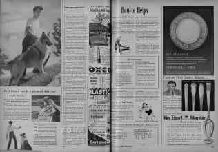 Better Homes & Gardens November 1951 Magazine Article: Page 282