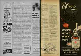 Better Homes & Gardens November 1951 Magazine Article: Page 284