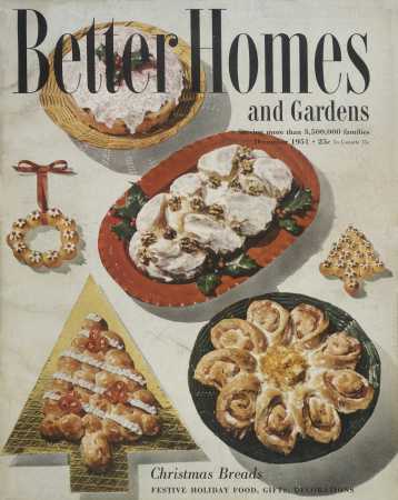 Better Homes & Gardens December 1951 Magazine Cover