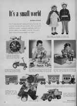 Better Homes & Gardens December 1951 Magazine Article: It's a small world