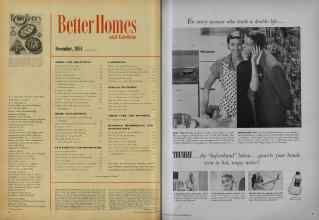 Better Homes & Gardens December 1951 Magazine Article: Page 4